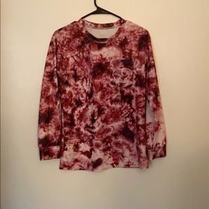 LAST CHANCE Ivory Ella Tie Dye Long Sleeve